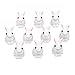 Miniature Dollhouse 10pcs Bonsai Craft Garden Landscape DIY Rabbits Decor