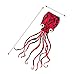 JOCHA Octopus Kite 3D Kites for Kids Adults Easy to Fly String with Reel Long Tail Beach Kites with Colorful Ribbon and Kite Board Gift 3 Colors 158 inches 3 Pack
