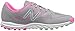 New Balance Women's nbgw1006 Golf Shoe, Grey/Pink, 8 B US