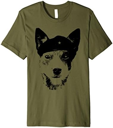 Men's Lua the Pup - Che Guevara T-Shirt XL Olive