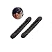 1 Pair Eyeglasses Retainers,Soft Silicon Anti-Slip Eyeglass Holder Ear Hook, Eyeglasses Temple Tips Sleeve Retainer for Eyeglass Eyewear Sunglasses(Black)