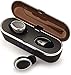 Wireless Earbuds Bluetooth 5.0 with Charging Case - True Wireless Earphones TWS Stereo Headphones in Ear Built-in Mic – Active Noise Cancelling Earbuds with Deep Bass - Sport Headset Black