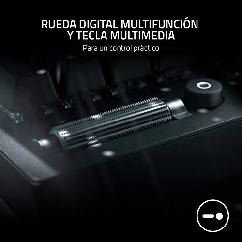 Razer-BlackWidow-V3-Teclado-mecanico-para-juegos-Premium-teclado-mecanico-con-interruptores-verdes-toque-y-clic-iluminacion-cromatica-RGB-teclas-multimedia-QWERTY-Teclado-Espanol-negro