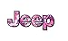 1093 Jeep Logo with Pink camo 2 pack