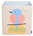 Toy Storage Box Bin Organizer Collapsible, Bird- 100% Money Back Guarantee