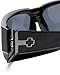 Spy Optic Hailwood Sunglasses,Shiny Black Frame/Grey Lens,one size