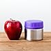 LunchBots Rounds 8oz Stainless Steel Leak-Proof Snack Container for Kids and Adults - Food Jar for Yogurt - Fruits - and Finger Foods - Eco-Friendly - Dishwasher Safe - 8oz - Purple