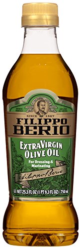 Filippo Berio Extra Virgin Olive Oil, 25.3 Fl Oz (Pack of 6)