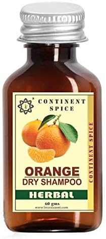 CONTINENT SPICE khadi Orange DRY Shampoo 60 gms (powder)