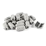 20 Pcs Gray Clip On EMI RFI Noise Ferrite Core Filter for 3mm Cable