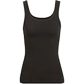 BEICHI Women's Bra30 Full-Length Tank Top with Scoop Neck
