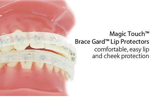 Our Bestseller Orthodontic Braces LipGuard Protector Shield (1 set - Upper - Lower teeth) with Instructions By Cayenas