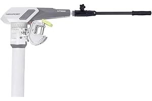 NEWPORT VESSELS Newport Tiller Extension Handles - Compatible with Outboard Motors & Trolling Motors - Carbon Fiber Wrapped Composite Shaft - Available in 18", 24", and 32" Lengths - Ultimate Comfort & Control