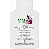 Sebamed Liquid Face & Body Wash 200ml -moisturizing protects the skin from dehydration