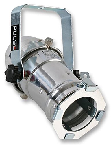 PULSE PAR16 Birdie Parcan Light | 12V Alloy Mini Stage Spotlight with Gel Frame – Polished Finish – PAR16-LV-CR