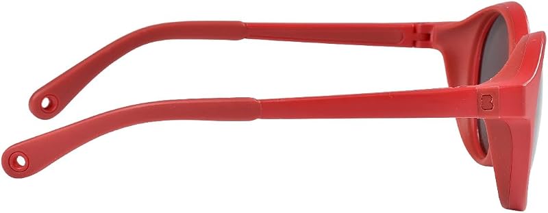 Óculos de sol para crianças dos 2 aos 4 anos, proteção UV 100% - CAT 3, proteção lateral, conforto ótimo, têmporas ajustáveis a 360°, papoila