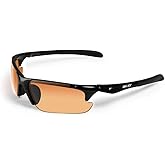2017 Maxx Sunglasses TR90 Maxx Storm Black HD Amber Lens