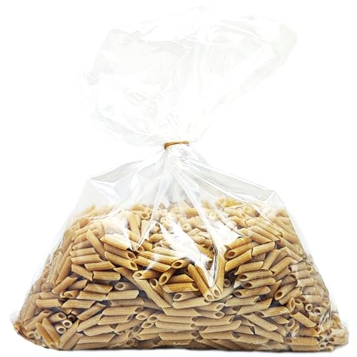Oltresole, Italian Organic Whole Rice Pasta, Penne Format 4 Kg, Pasta with 100% Whole Rice Flour from Italian Organic Farming, Gluten Free, Convenience Format