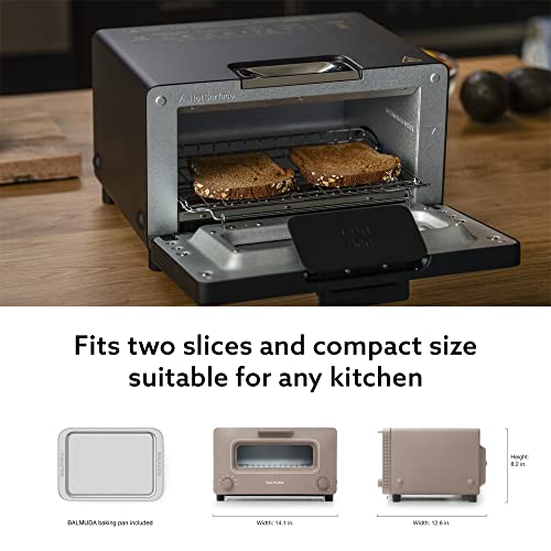 BALMUDA The Toaster Steam Oven Toaster 5 Cooking Modes Sandwich
