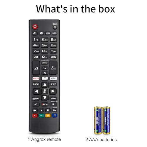 Universal for LG Smart TV Controller, Remote Control for All Original LG TV AKB75095308, with Batteries