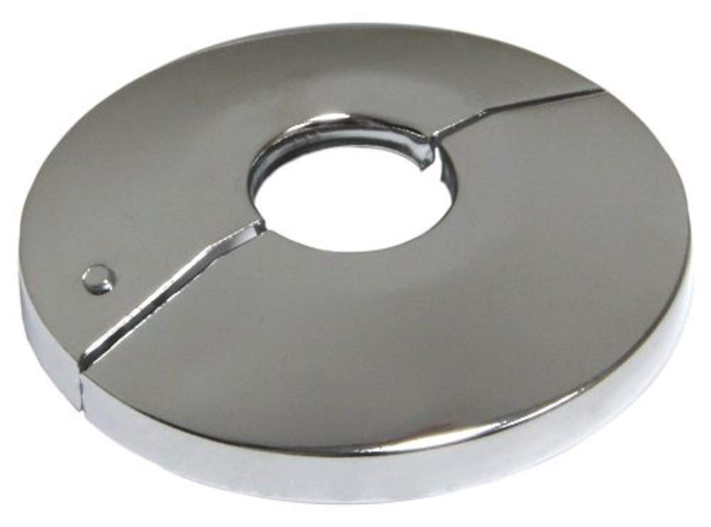 CORNAT TEC317024 Hinge Rosette Brass 15mm x Chrome, 1/4 Zoll, Ø 15 mm