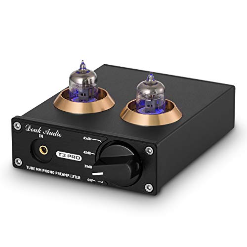 Vacuum Tube Phono Preamp, MM Turntable Preamplifier for Record Player