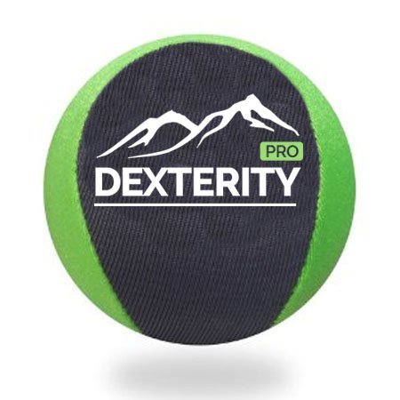 Soft Squeeze Stress Ball Dexterity PRO for Hand Flexibility, Stress Relief, Joint Mobility and Finger Strengthening