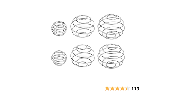 Shakboll Rostfritt Stal Proteinblandare Mixerboll For Protein Blandade Drycker 6 St Amazon Se Hem Kok