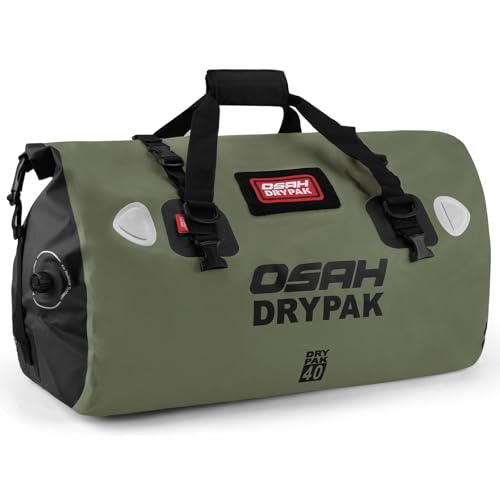 OSAH DRYPAK wasserdichte Rucksack Dry Bag – Wasserfeste Reisetasche Seesack, Rolltop, Großem Stauraum, Vielseitige wasserdichte Tasche für Camping, Mo