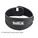 Performance Weight Lifting Belt 5.5inch Lumber Back Support - Adjustable Velcro Ergonomically Shaped For Squats, Power lifting - Olympic Lifts [Black]