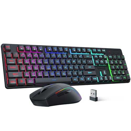 Redragon S107KS Wireless Keyboard and Mouse Combo