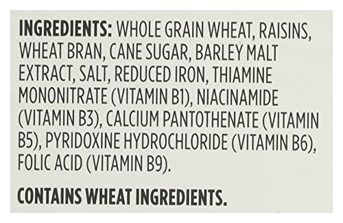 365 BY WHOLE FOODS MARKET, RAISIN BRAN CEREAL, VEGAN, LOW-FAT, 15 OUNCE