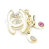 Dimart Luxurious Creative Cute Beautiful Earphone Jack Anti-Dust Plug for iPhone 5/6/6 Plus(Style 13)