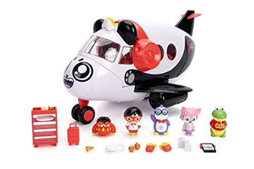 Jada Toys Ryan s World Combo Panda Airlines Playset White Large In jada-toys-ryan-s-world-combo-panda-airlines-playset-white-large-in