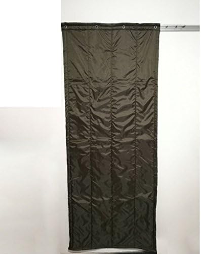 Cotton curtain thicken winter wind-proof keep warm soundproof curtain cold air conditioner curtain warm curtain-J 90x220cm(35x87inch)