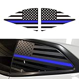 CONGCONG for Chevy Camaro American Flag Decal Rear