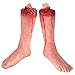 AW Halloween Severed Hands Feet Prank Props Bloody Broken Body Part Festival Decoration Party April Fool Day (Pack of 5) 2025