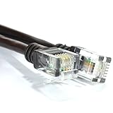 kenable ADSL 2+ High Speed Broadband Modem Cable RJ11 to RJ11 2m (~6 feet) BLACK