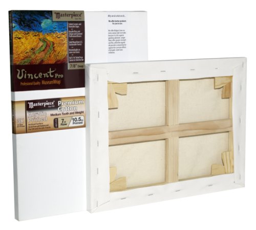 Masterpiece Artist Canvas 41057 Vincent PRO 7/8" Deep, 24" x 36", Cotton 10.5oz - 3X - Monterey Most Popular