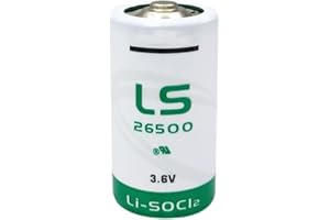 DCYNXC 1Pc LS26500 C Size 3.6V Lithium Thionyl Chloride Battery Replace for SAFT LS 26500 LSH14 ER26500 Battery