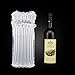 AirBaker Wine Bottle Travel Protector for Luggage Extra Thick 80 Micron Column Air Bag Wraps Air Cushion Protective Packaging Bags 36 Pcs with Hand Pump