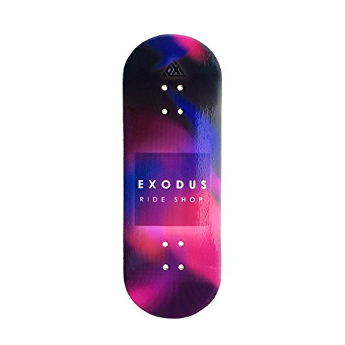 Exodus Liquify X-Wide 33mm Fingerboard Deck (Black)