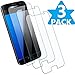 [3-Pack] Galaxy S7 Clear Tempered Glass Screen Protector [Anti-Bubble][9H Hardness] Screen Protector Screen Protector Compatible with Samsung Galaxy S7