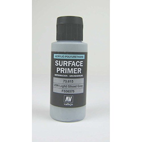 Vallejo USN Light Ghost Grey Primer Acrylic Polyurethane, 60ml Pricepulse