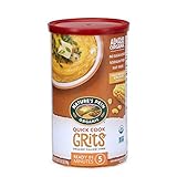 Nature's Path Quick Cook Yellow Corn Grits, Healthy, Organic & Sugar Free, 1 Canister, 28 Ounces (Pack of 6)