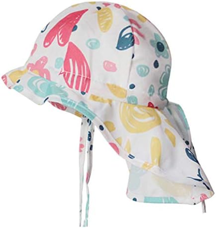Miccina Baby Toddler Boys Sun Hat with Neck Flap UPF 50+ Kids Summer Outdoor Sun Protection Caps