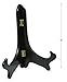 BANBERRY DESIGNS Black Wooden Easels Premium Quality - Folding Display Stand - 9