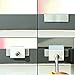 Resinta 8 Pack Adjustable Sliding Window Locks Stop Door Frame Security Locks