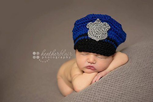 Amazon Com Baby Boy Hat Baby Girl Hat Police Hat Photo Prop