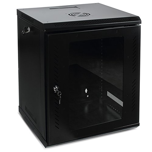Makom 12U Wall Mount Network Equipment Server Data Enclosure